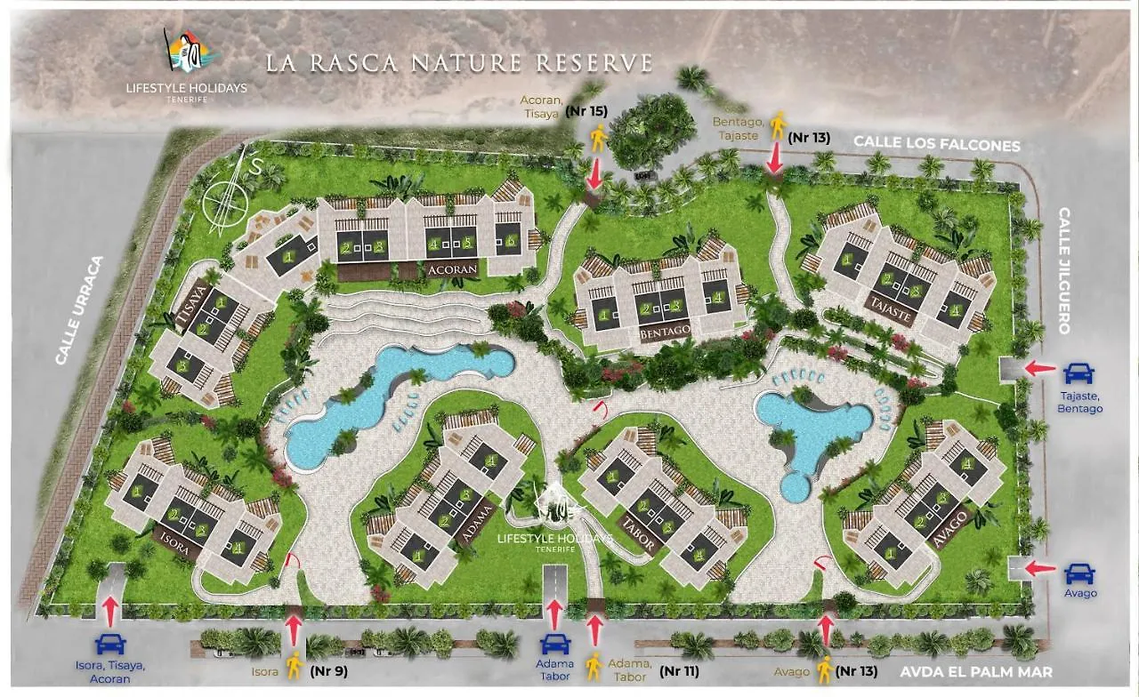 Holiday home Jardines - Tisaya 11 Pool View & Twin Beds 1B Villa Palm-mar